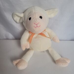 Animal Adventure 10" Pale Yellow Peach Lamp Plush Stuffed Animal